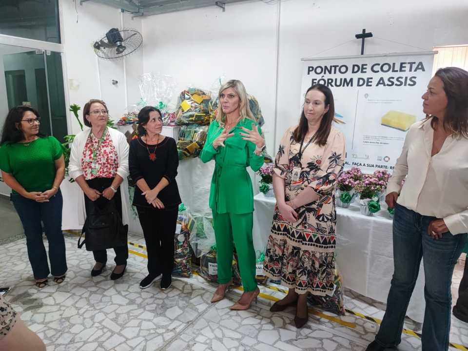 Mês do Meio Ambiente: Fórum de Assis conclui gincana Recicla TJ