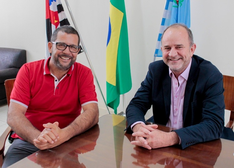 Visita de seu conterrâneo Manoel Dias