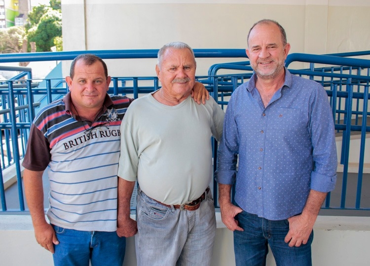 Prefeito José Fernandes recebe visita de produtor rural de Platina