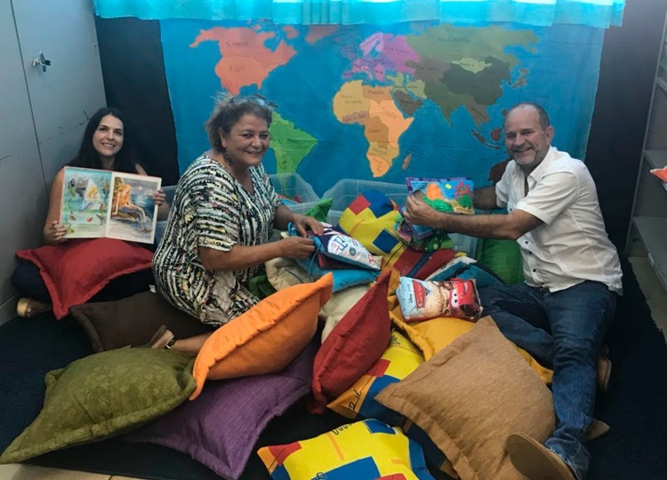 Prefeito visita escola Mafalda Salotti