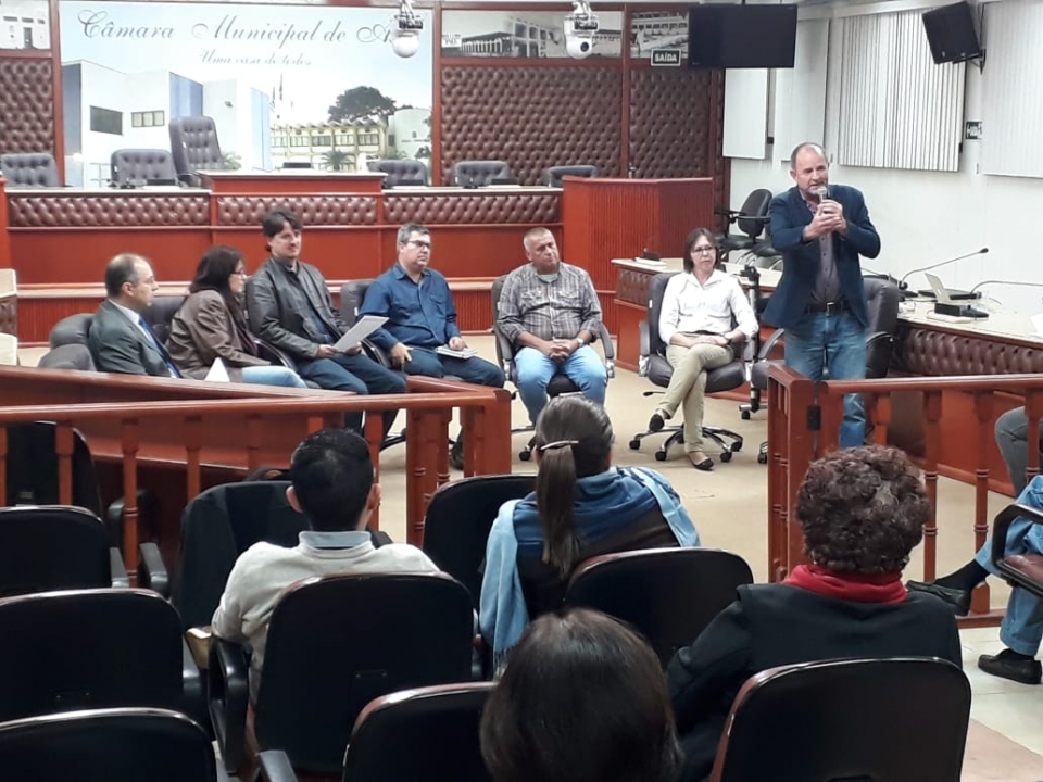 Mesa redonda em comemoração ao Dia Municipal do Meio Ambiente