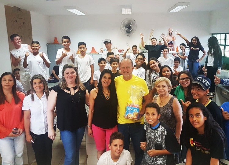 Visita escola José Augusto Ribeiro