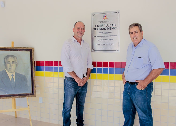 Prefeito de Assis José Fernandes e Vice-Prefeito de Assis Márcio Veterinário