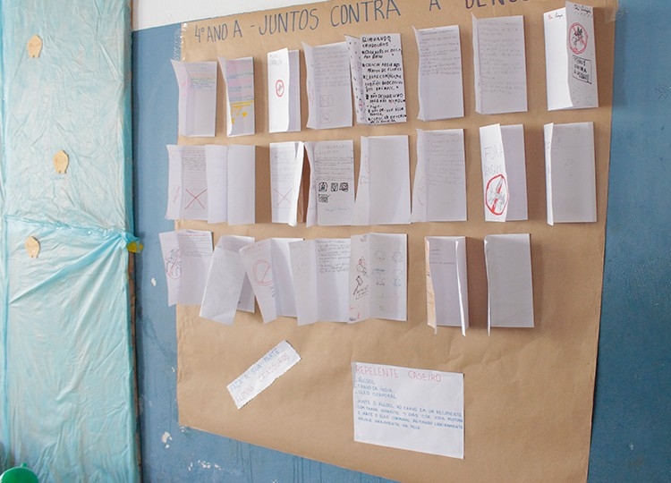 Trabalho dos alunos da escola Manoel Simões
