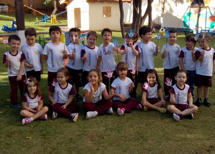 Alunos do colégio Santa Maria
