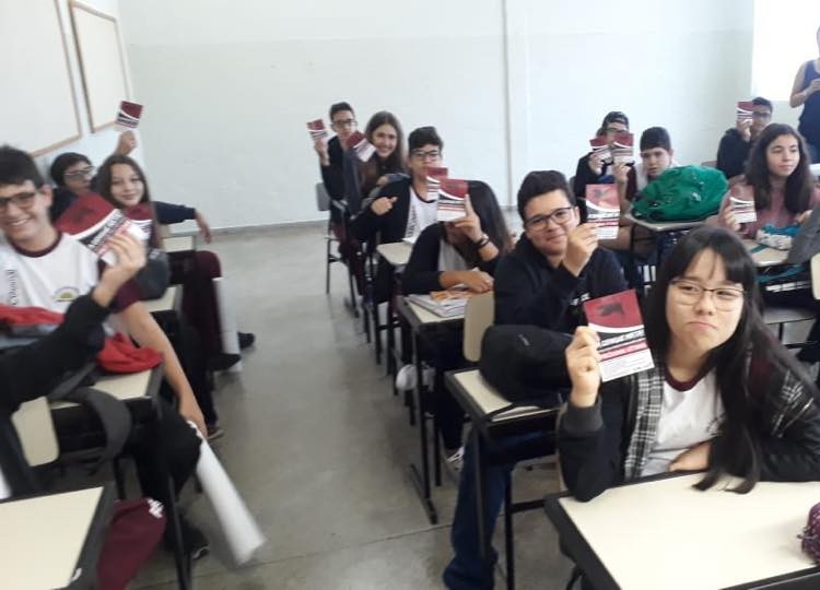 Alunos do colégio Santa Maria