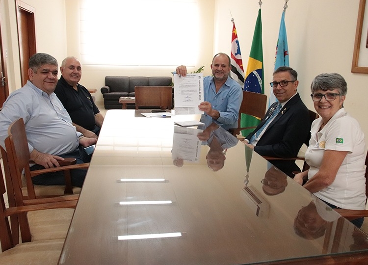 Visita do governador do Rotary