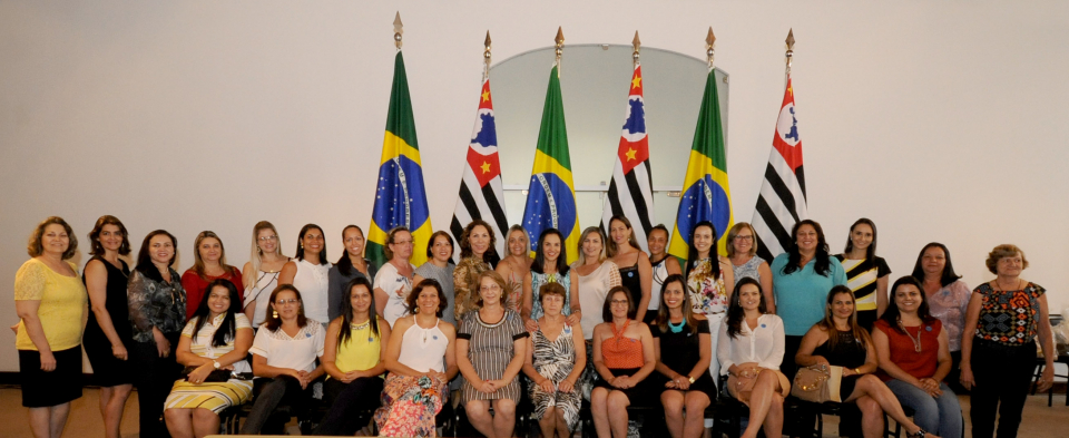 Presidente do Fundo Social no Palácio dos Bandeirantes