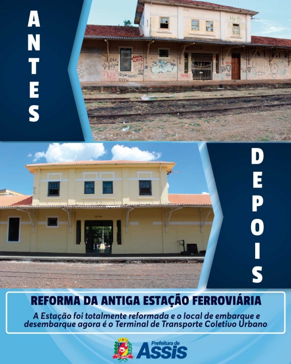 Antes e depois