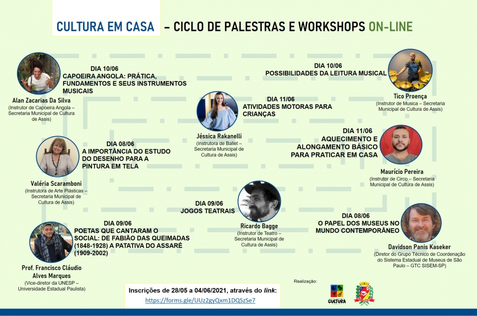 Prefeitura promove “Cultura em Casa”