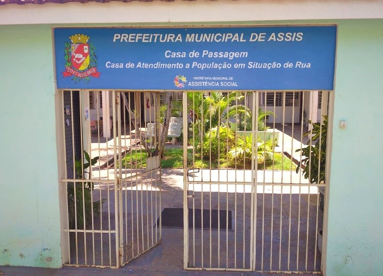 Casa de Passagem em Assis presta atendimento às pessoas em situação de rua