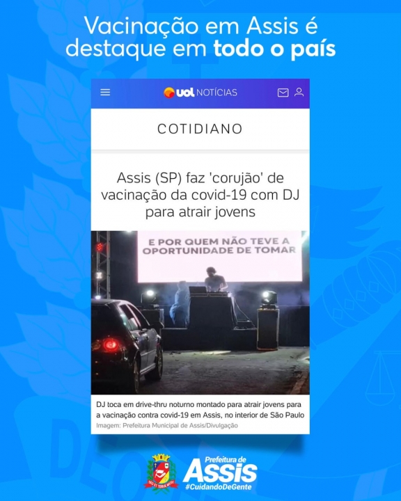 Capital Paulista segue exemplo de Assis e realiza ‘virada da vacina’ no fim de semana
