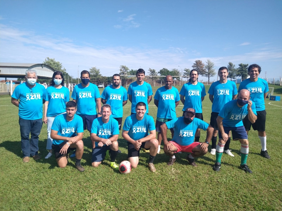 Prefeitura organiza 1º Encontro Esportivo de Servidores Municipais, abrindo Movimento Azul