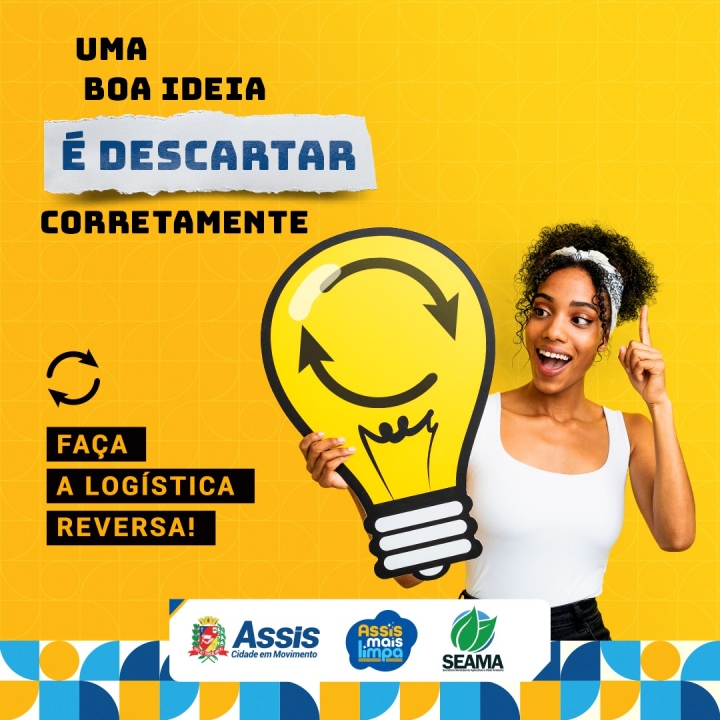 As lâmpadas não devem ser descartadas no lixo comum, porque há o risco de contaminação do solo e dos lençóis freáticos, por conta da presença de metai