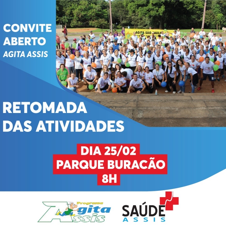 Agita Assis retoma atividades