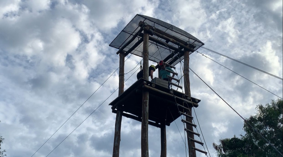 LAZER EM MOVIMENTO: Tirolesa é reativada a partir desse sábado, dia 11