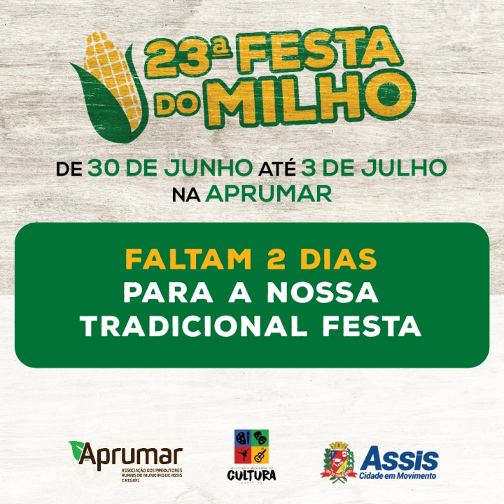 Faltam apenas 2 dias para a feira mais tradicional da nossa culinária