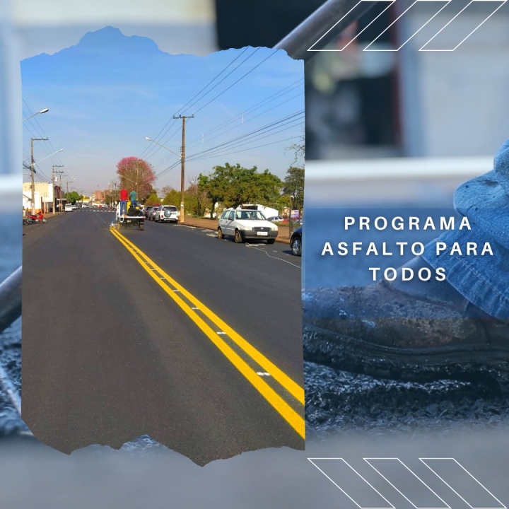 ASFALTO PARA TODOS: Confira as vias que vão receber o recapeamento asfáltico nos próximos dias