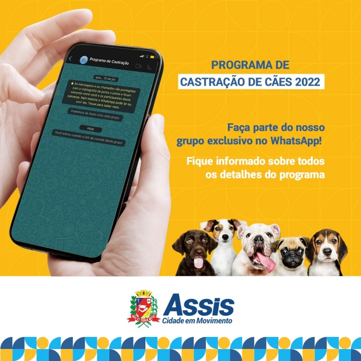 Programa de Castração de Cães 2022 🐶