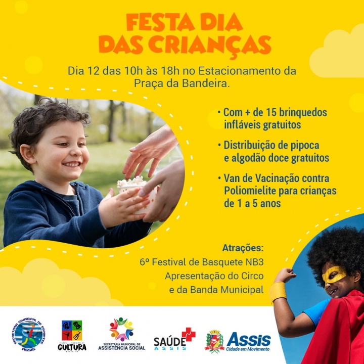 🎉 Festa Dia das Crianças 🎉