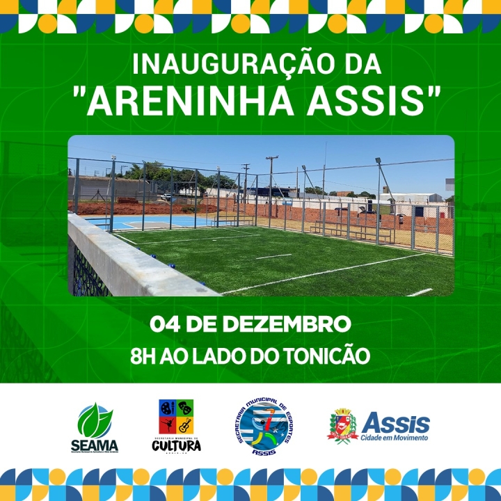Inauguração da Areninha