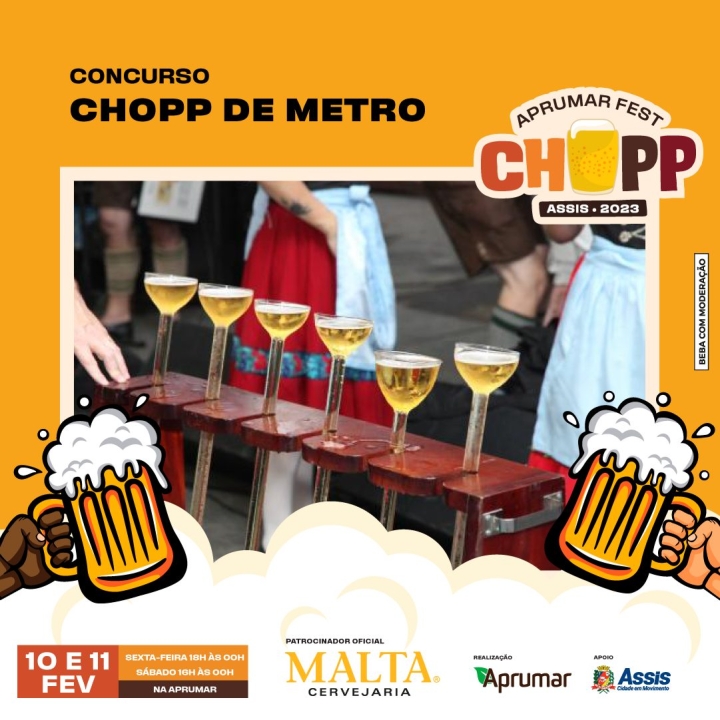 O Aprumar Fest Chopp está repleto de atrações divertidas! 🍻🎉