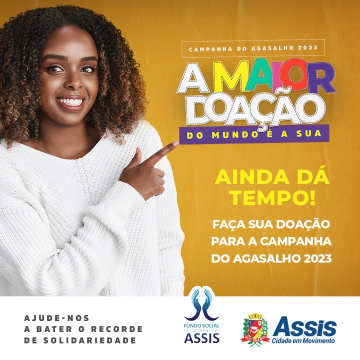 A Campanha do Agasalho 2023 ainda está a todo vapor!