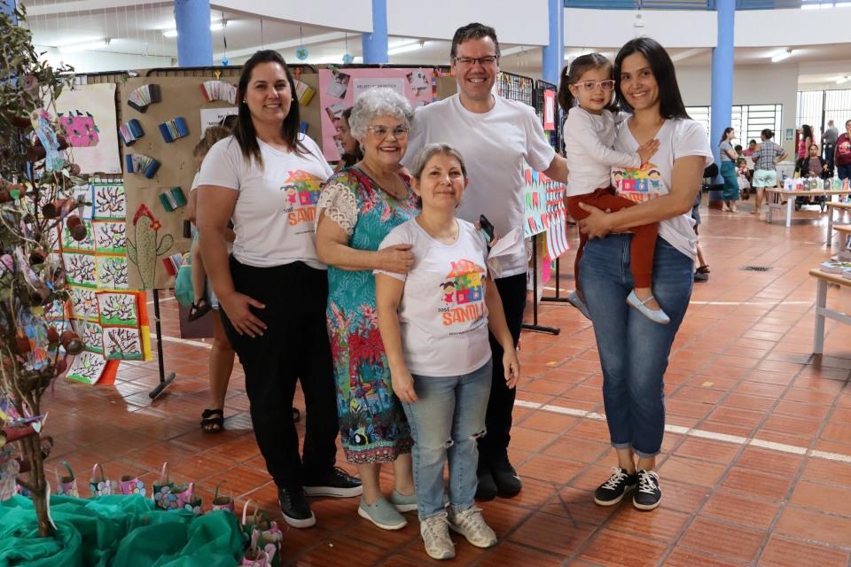 Mostra de Arte: Escola Infantil Prof. José Santilli Sobrinho exibe trabalhos feitos por alunos