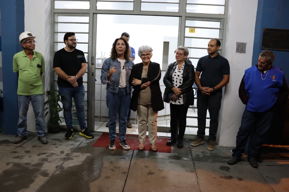 Primeira-dama de Assis e secretária da Educação dão boas-vindas à turma de ensino profissionalizante