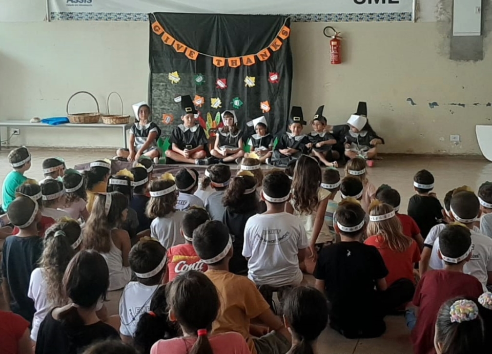 Thanksgiving Day – Dia de Ação de Graças é comemorado nas escolas a rede municipal