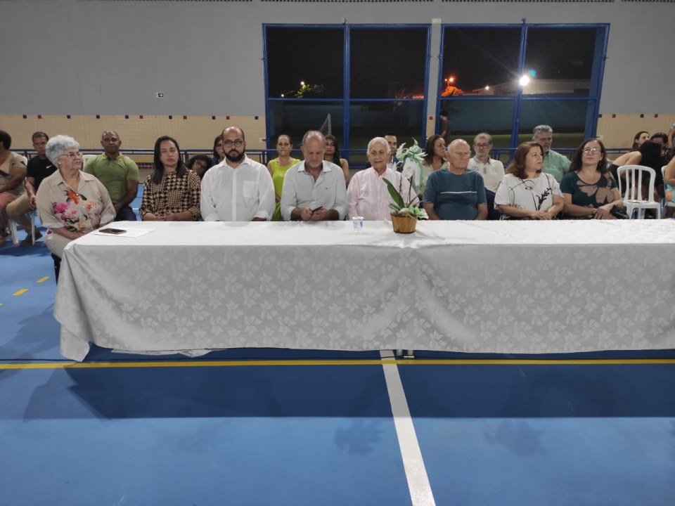 Quadra Poliesportiva da EMEIF Prof. João Luiz Galvão Ribeiro é reinaugurada