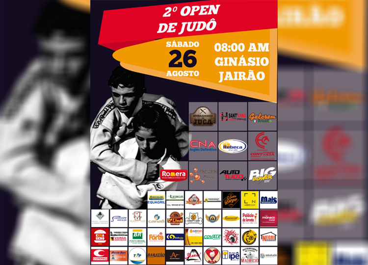 2º Open de Judô acontece neste sábado, no Jairão