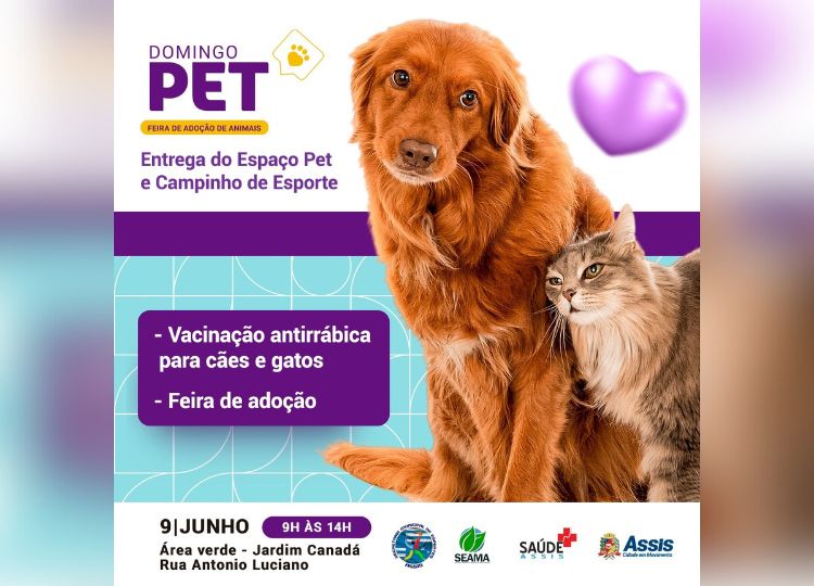 Prefeitura inaugura no próximo domingo o Espaço Pet e campinho de esporte no Jardim Canadá
