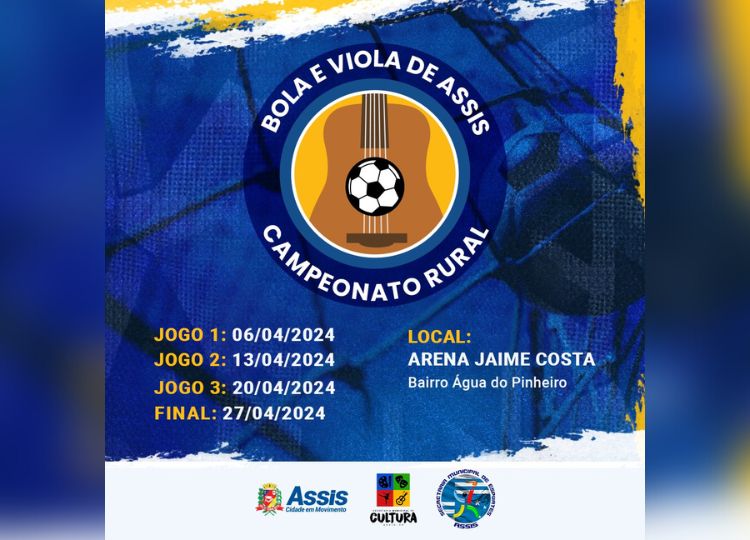 3ª Edição do Torneio Bola e Viola começa neste sábado em Assis