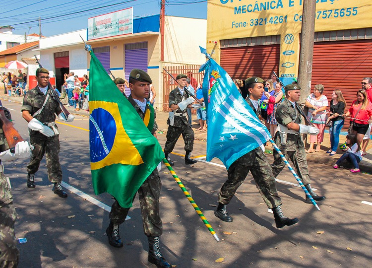 Desfile Cívico de 7 de setembro será na Avenida Paschoal Santilli