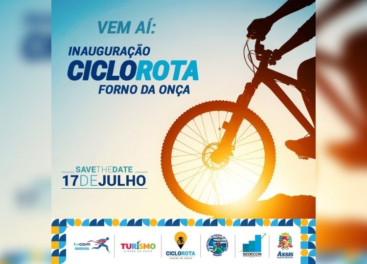 TURISMO EM MOVIMENTO: Ciclorota do ‘Forno da Onça’ será inaugurada em julho