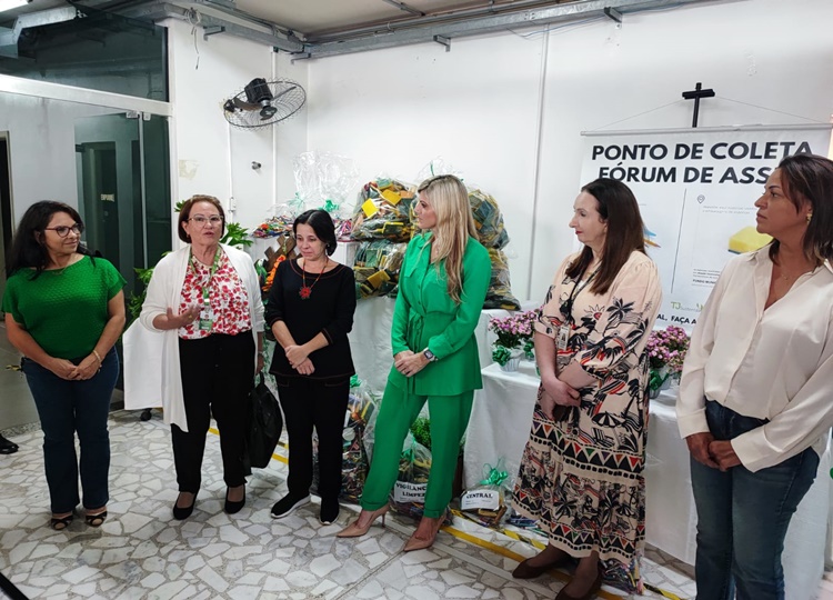 Mês do Meio Ambiente: Fórum de Assis conclui gincana Recicla TJ