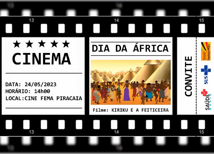 Saúde celebra o Dia da África com sessão de cinema