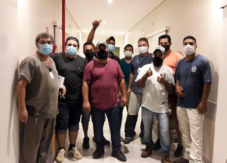 Prefeitura, Santa Casa e demais parceiros possibilitam mais 24 leitos clínicos para tratar pacientes COVID-19