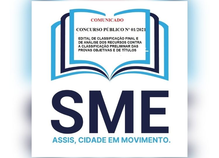CONCURSO PÚBLICO EM MOVIMENTO: Prefeitura divulga edital de classificação final dos recursos contra a classificação preliminar das provas objetivas e de títulos
