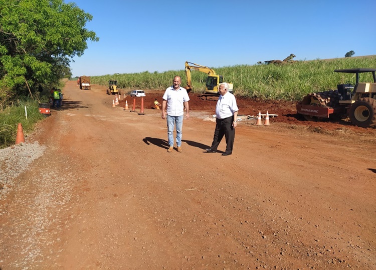 Obras de pavimentação da Estrada da Fortuna são iniciadas