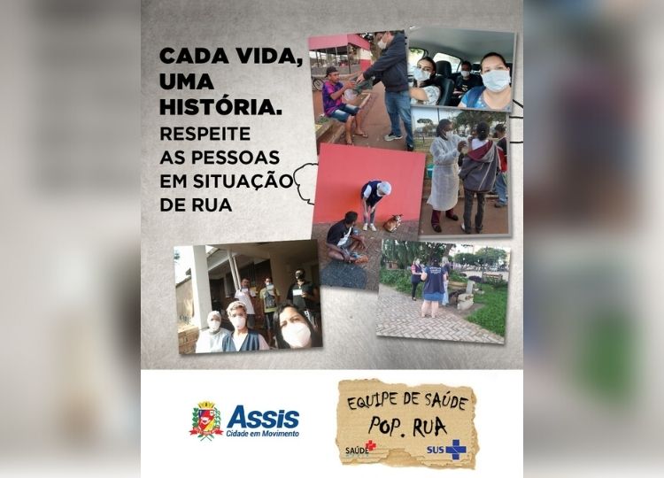 SAÚDE EM MOVIMENTO: Saúde Pop Rua atende moradores em situação de vulnerabilidade nas ruas