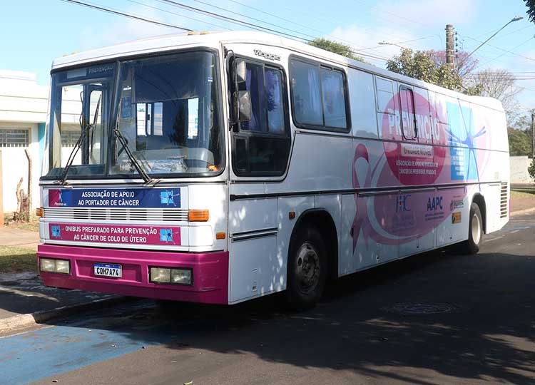 Começa agendamento para o Ônibus do Papanicolau que chega em Assis no próximo dia 13