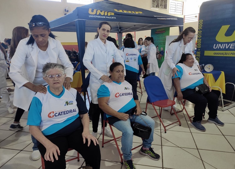 14ª Feira da Saúde no clube da Terceira Idade é realizada com sucesso em Assis