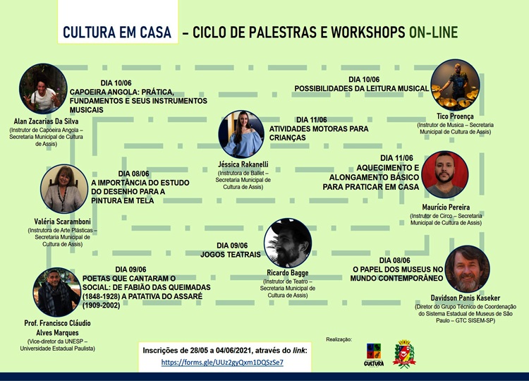 Prefeitura promove “Cultura em Casa”