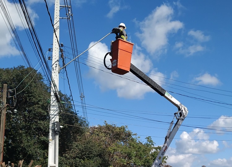 ILUMINAÇÃO PÚBLICA: Stylux intensifica trabalhos no Complexo Prudenciana
