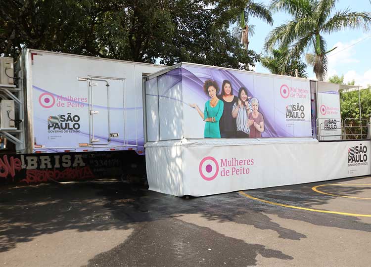 SAÚDE EM MOVIMENTO: 497 mulheres compareceram a carreta da mamografia para realizar seu exame