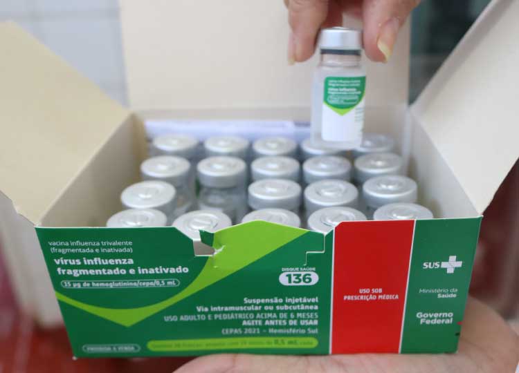 3ª etapa da vacinação contra a gripe começa nessa quarta, 9