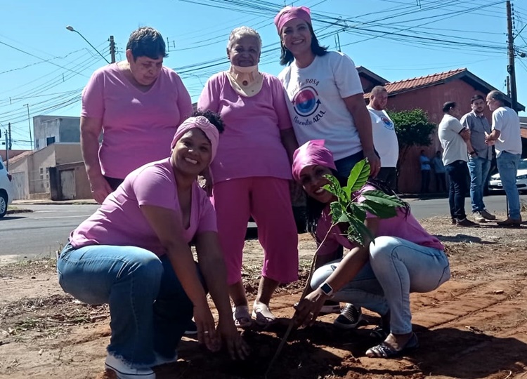 OUTUBRO ROSA: Prefeitura realiza o plantio de ipês-rosas no Parque Universitário