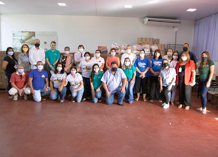 Fundo Social recebe 213 cestas básicas da Leveros